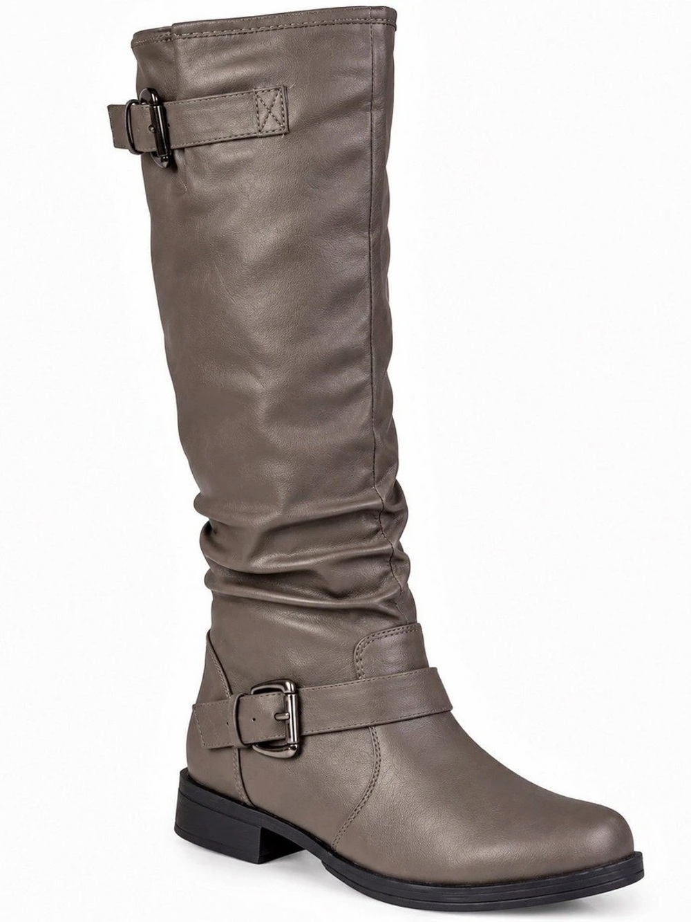 Journee Collection Women’s Stormy Grey Knee High Boots Size 8